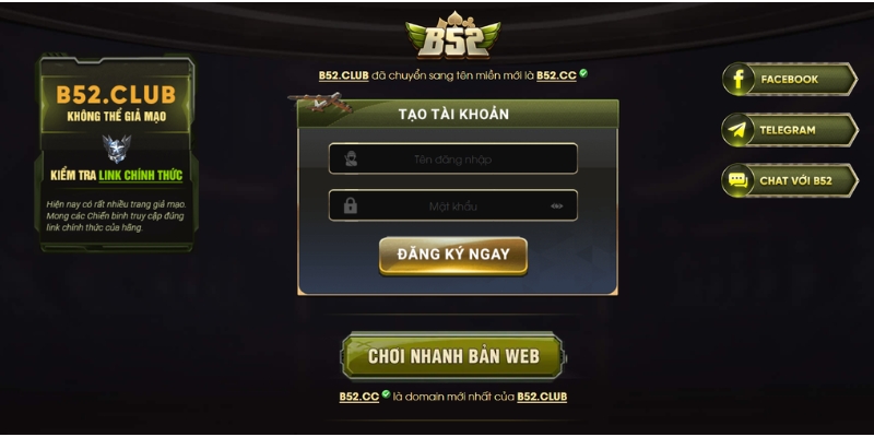 Giới thiệu cổng game B52club 