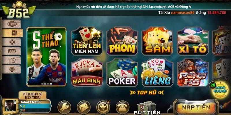 Giới Thiệu B52club Lý Do Nên Chọn B52club Là Sân Chơi Giải Trí